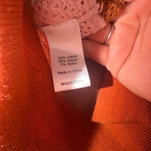 Striped Multicolor Market & Spruce Sweater Size Large - Picture 5 of 6